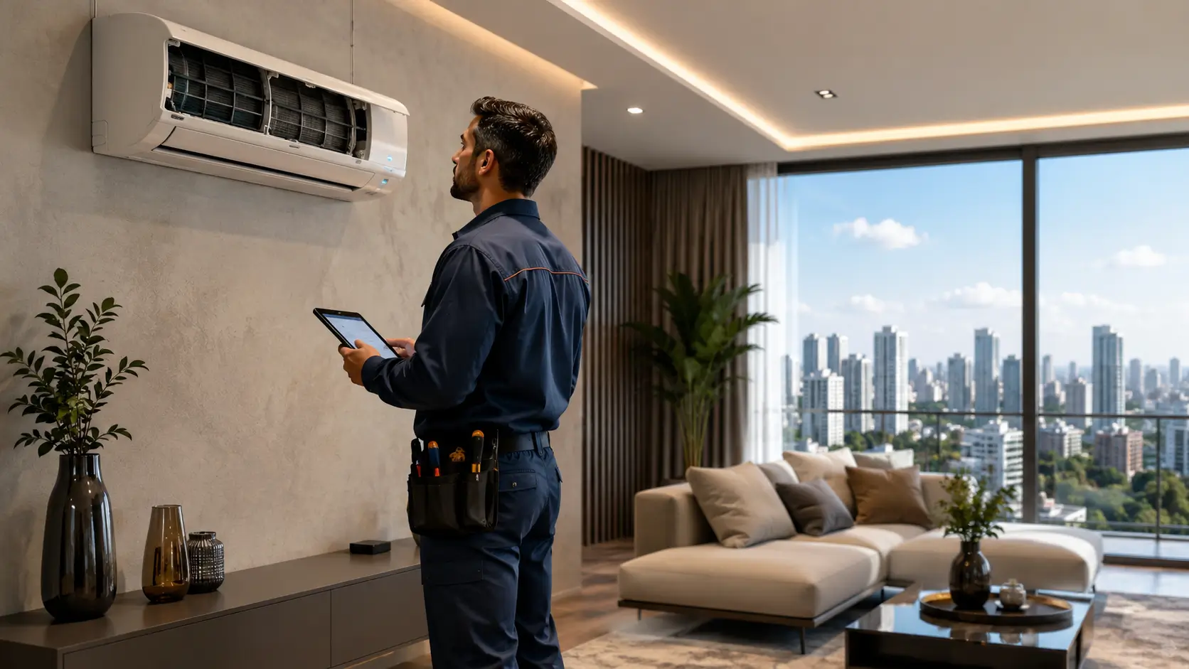 Leia mais sobre o artigo Visita Técnica de Ar-Condicionado em Apartamentos de Alto Padrão