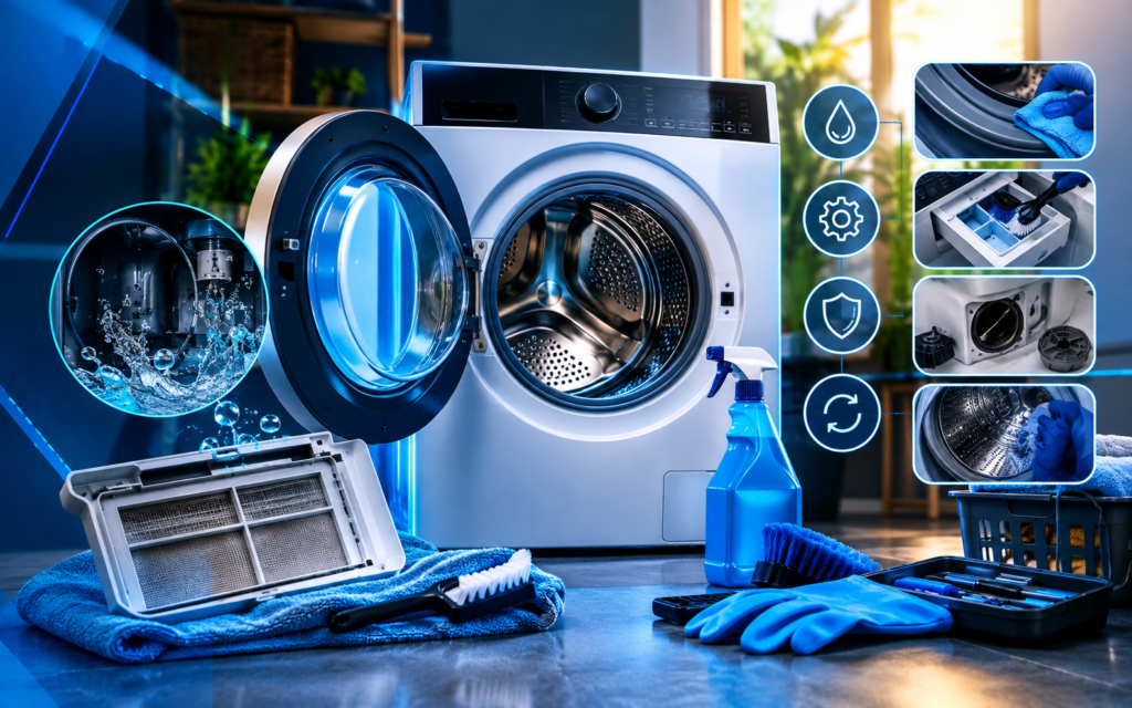 Guia Completo de Higienização e Manutenção para Lavadora de Roupas